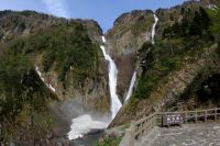 称名滝の虹　2016年5月8日　称名滝　薬師太郎